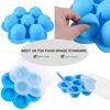 Picture of Silicone Egg Bites Molds for Instant Pot Accessories, Fits 5,6,8 qt Pressure Cooker, Microwave Oven, Refrigerator, for Baby Food Freezer, Egg Cooker, Fruit Ice, Egg Bite, with Silicone Spoon